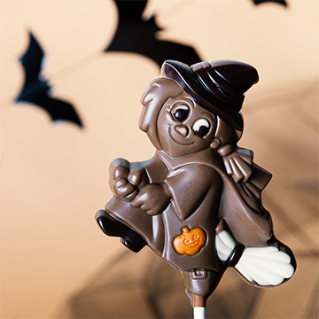 Halloween Schokoladenhexenlutscher