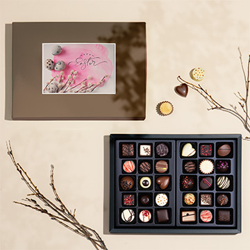 Osterpralinen-Set mit Ihrem eigenen Foto