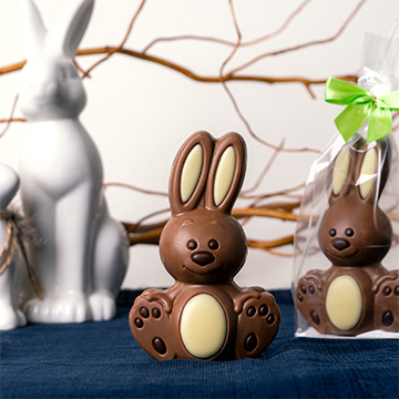 Osterhase in belgischer Schokolade