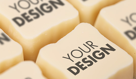 Pralinen mit essbarem Aufdruck deines Designs