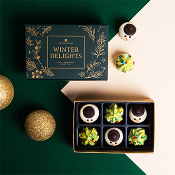 Winter Delights 6 - edle Pralinen zu Weihnachten