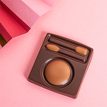 Schokoladen-Make-up-Set in Verpackung