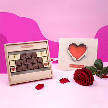 Schokoladen-Geschenkartikel