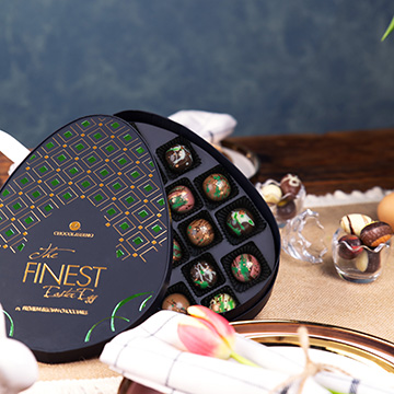 Dubai Art Pralinen mit Dubai-F&uuml;llung zu Ostern