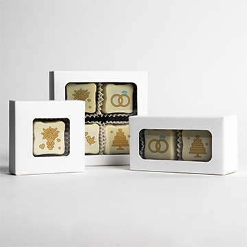 Geschenk-Pralinensets zur Hochzeit für Gäste