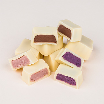 Oxidpralinen mit Fotoabzug