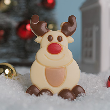 drei schokoladenfiguren