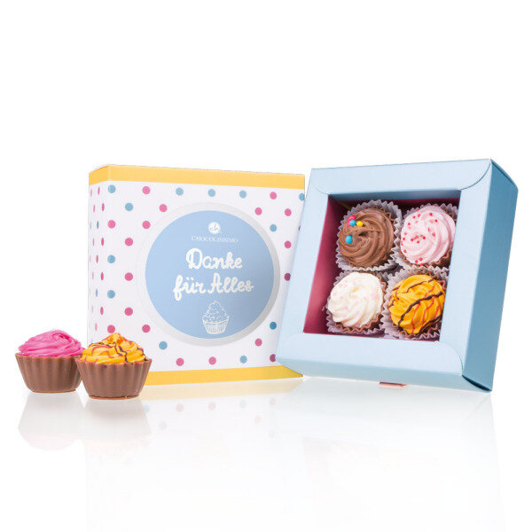 Chocolissimo 4 American Cupcakes - Danke