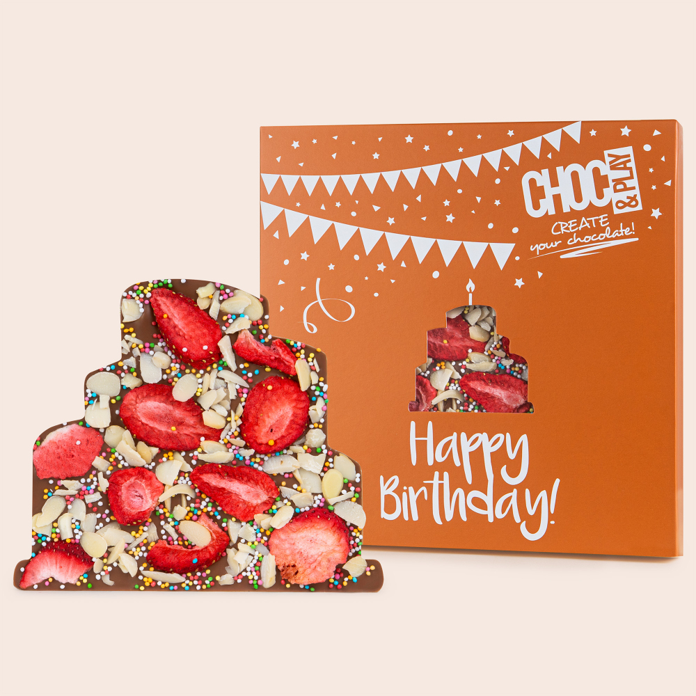 Geburtstagstorte aus Schokolade - Geburtstag