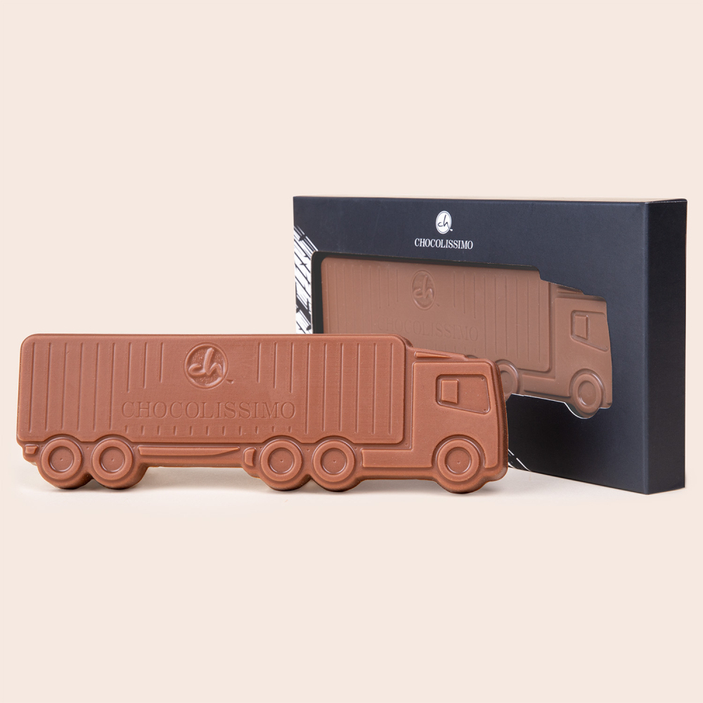 LKW aus Vollmilchschokolade - Schokoladen Geschenkfiguren | online ... LKW aus Vollmilchschokolade - Schokoladen Geschenkfiguren | online ...