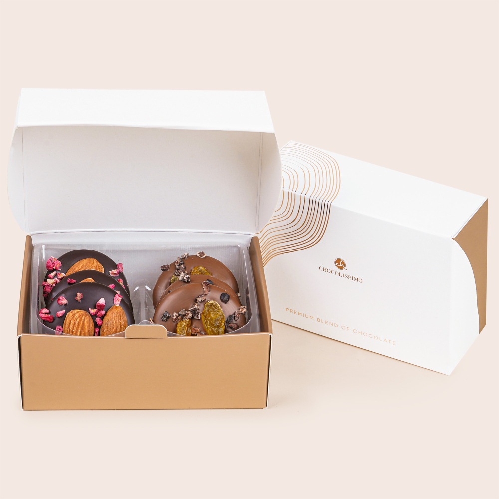 Schokotaler Mini - Roundies Mini mit Dekoration belgische Schokolade klein | Chocolissimo