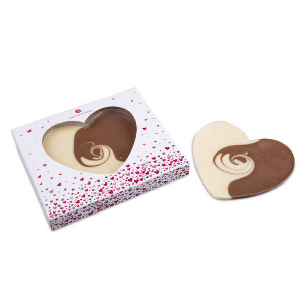 ChocoHerz Duett - Weiße und Vollmilchschokolade - Valentinstag 💖
