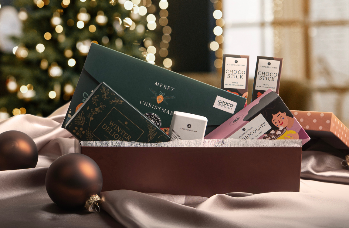 10 Ideen für ein Weihnachtsgeschenk aus Schokolade