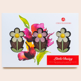 3 Little Daisy - 3 Blumen aus Schokolade