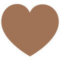 Herz XL - Schokolade