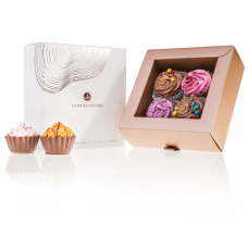 Xmas Cupcakes 4 - Cupcake-Pralinen zu Weihnachten