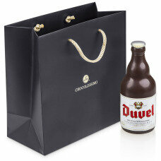 Bierflasche aus Schokolade