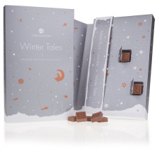 Winter Tales Chocotelegram - Adventskalender mit 24 Schokobuchstaben