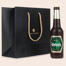 Bierflasche aus Schokolade