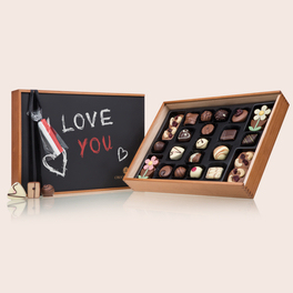Chocoliscious mit Tafel - Edition Liebe