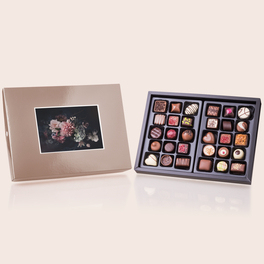 ChocoPostcard Maxi - Braun - Pralinen