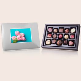 ChocoPostcard Midi - Silber
