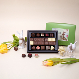 Happy Easter und 10 Pralinen
