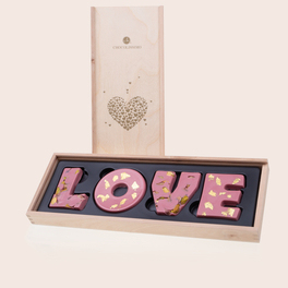 LOVE - Schokobuchstaben - Ruby