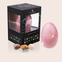 Luxury Egg Ruby mit Pralinen