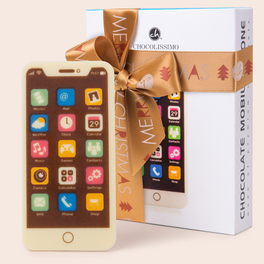 Xmas ChocoSmartphone - Schokoladenfigur zu Weihnachten