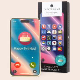 Schokoladensmartphone Happy Birthday