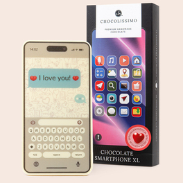 Schokoladensmartphone I Love You