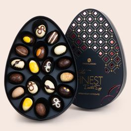 The Finest Easter Egg - Red - 19 Schoko-Ostereier in eleganter Verpackung