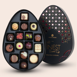 The Finest Easter Egg - Red - 19 Schoko-Ostereier in eleganter Verpackung