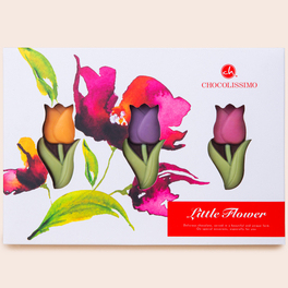 Tulpen aus Zartbitterschokolade