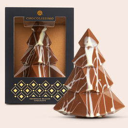 Weinhnachtsbaum aus Vollmilchschokolade XL