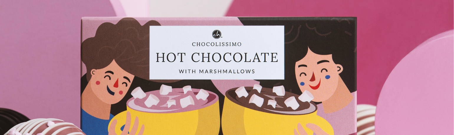 Heiße Schokolade für Winterabende