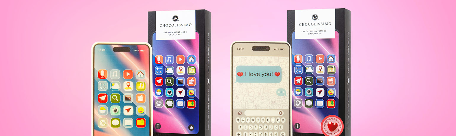 Smartphone aus Schokolade 2026