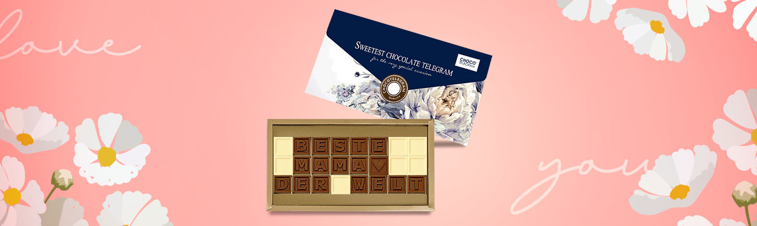 ChocoTelegram zum Muttertag