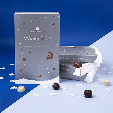 dventskalender Winter Tales mit Pralinen