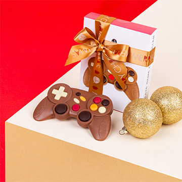 Schoko-Controller für Gamer zu Weihnachten
