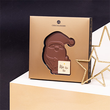 Santa Schokolade mit Puzzle