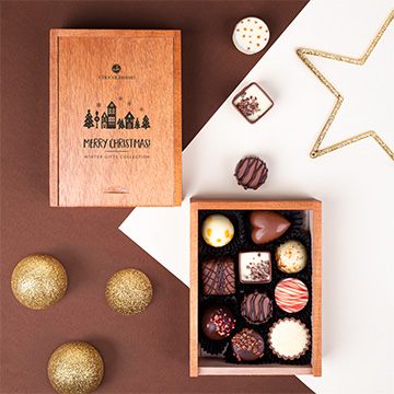 Merry Elegance - Pralinen teilweise mit Alkohol