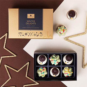 Winter Delights 6 - edle Pralinen zu Weihnachten