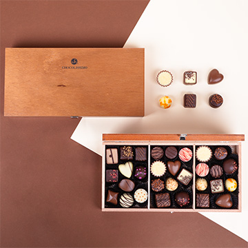 ChocoPrestige mit 3o Pralinen