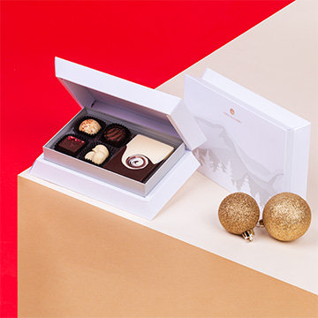 irst Selection Xmas Mini enthält eine köstliche Auswahl an Schokoladenleckereien
