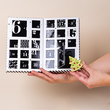 Adventskalender Black