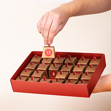 Adventskalender Deluxe Postcard