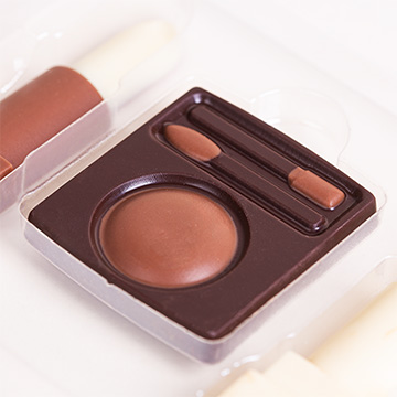 Schokoladen-Make-up-Set in Verpackung
