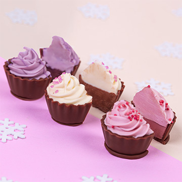 Cupcakes 8 - Gold - Pralinen